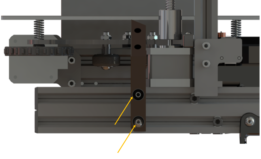 spool holder install